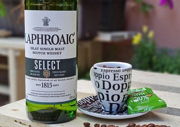Irskou kávu zná každý. Ale Laphroaig Café Islay, tak to je „úplně jiný kafe“