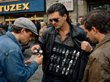 Bývalý vekslák tvrdí, že na bonech moc nevydělal. Nejvíc prý frčely džíny a digitálky