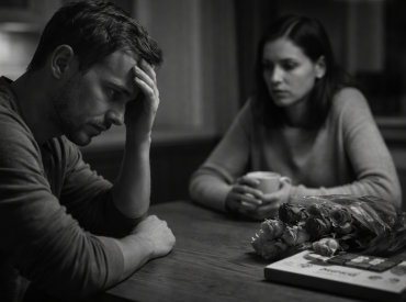 „Nikdo“, odpověděla partnerka na můj dotaz, kdo jí to přinesl k nám domů kytku a čokoládu